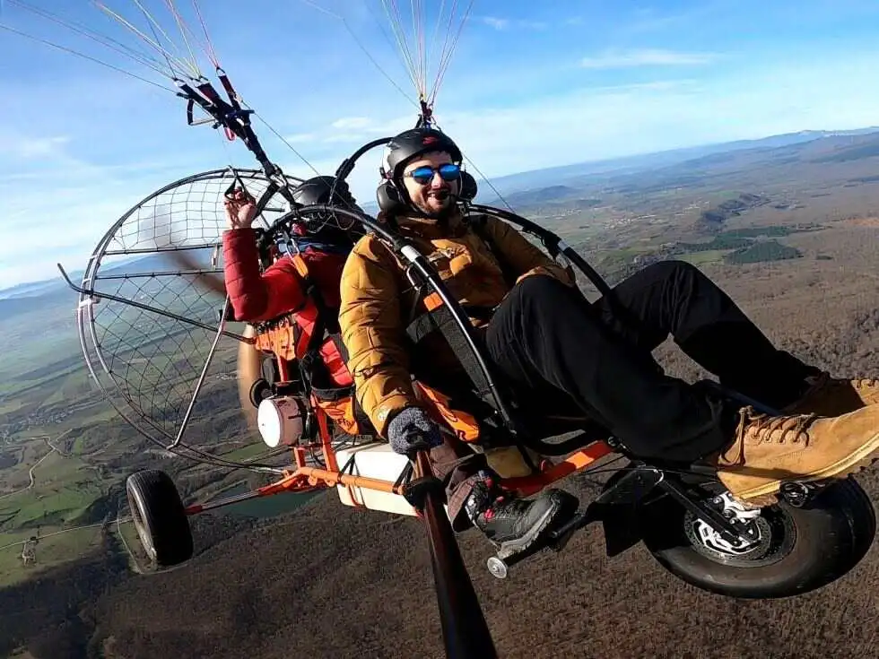 Vuelo paratrike biplaza