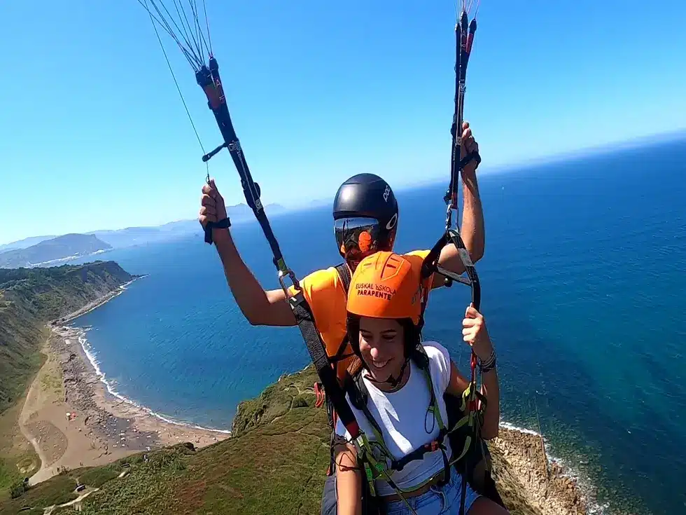 parapente en sopelana