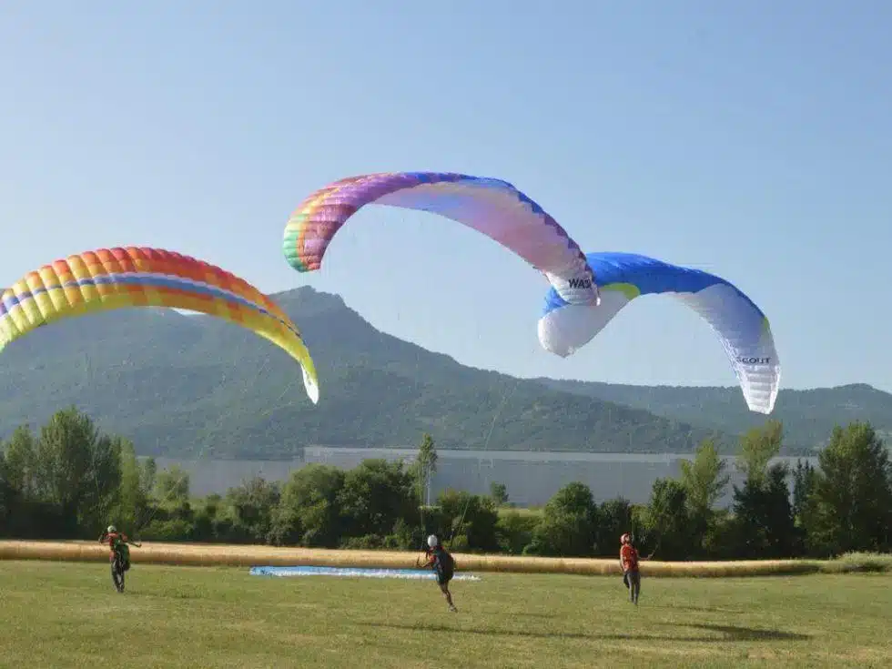 curso iniciación de parapente
