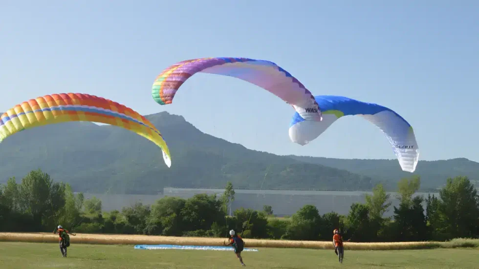 Escuela vasca de parapente
